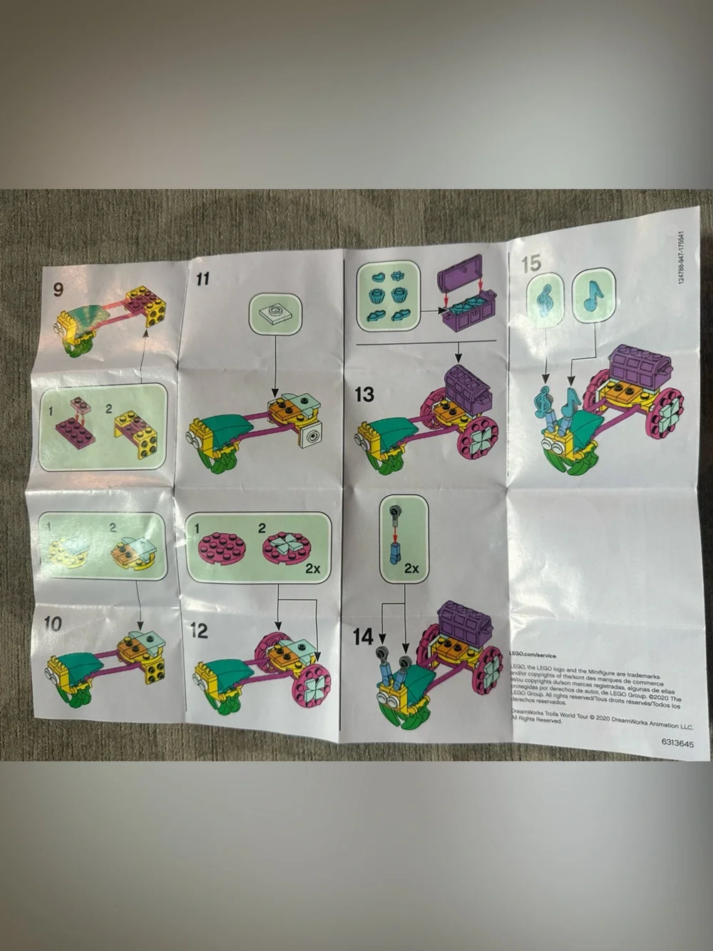 LEGO Trolls Poppy's Carriage 30555 from Trolls World Tour